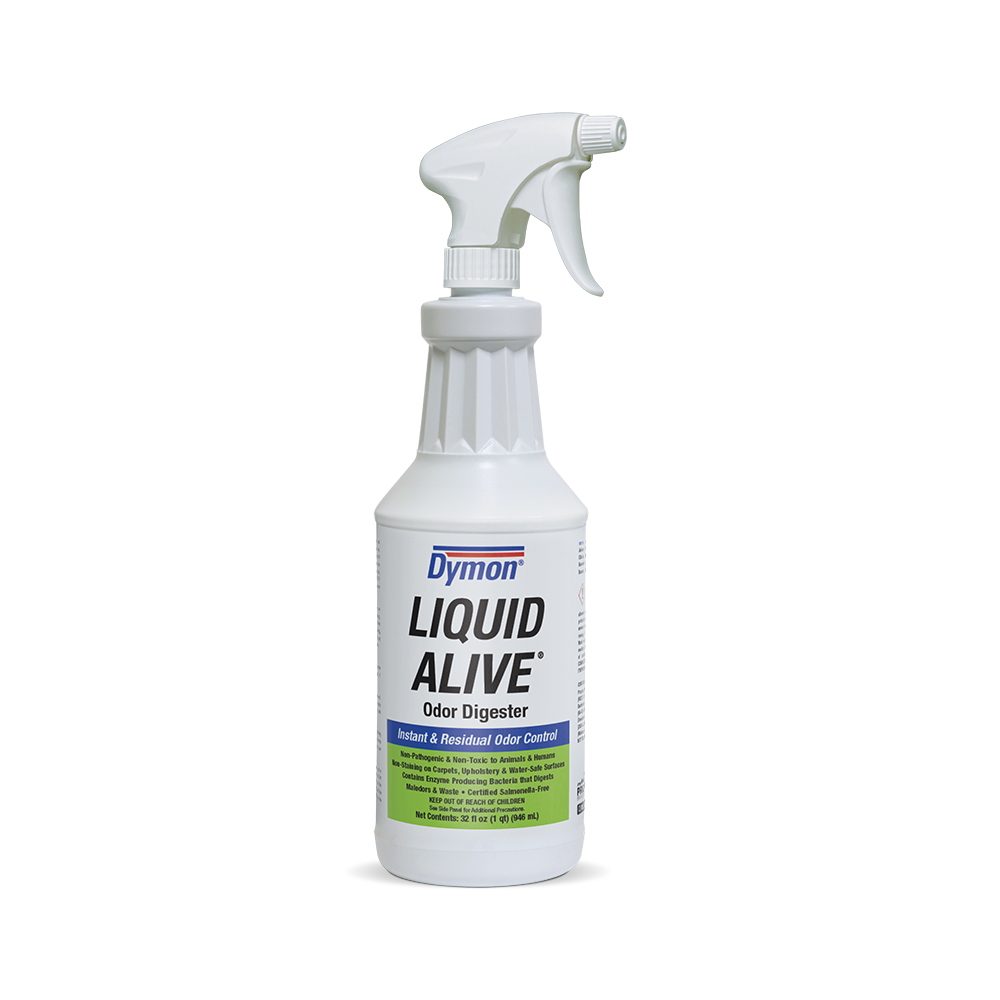 Dymon LIQUID ALIVE® Odor Digester, Instant & Residual Odor Control