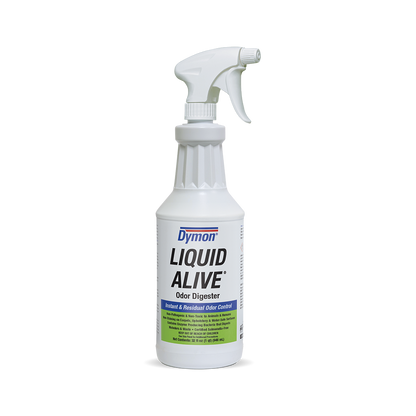 Dymon LIQUID ALIVE® Odor Digester, Instant & Residual Odor Control