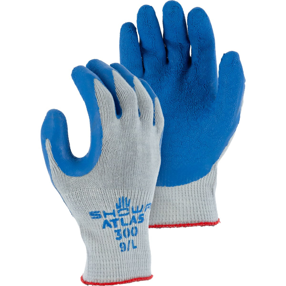3385 Majestic Atlas® Wrinkled Latex Palm Coated Glove — 12 Pairs or 144 Pairs — FREE SHIPPING*