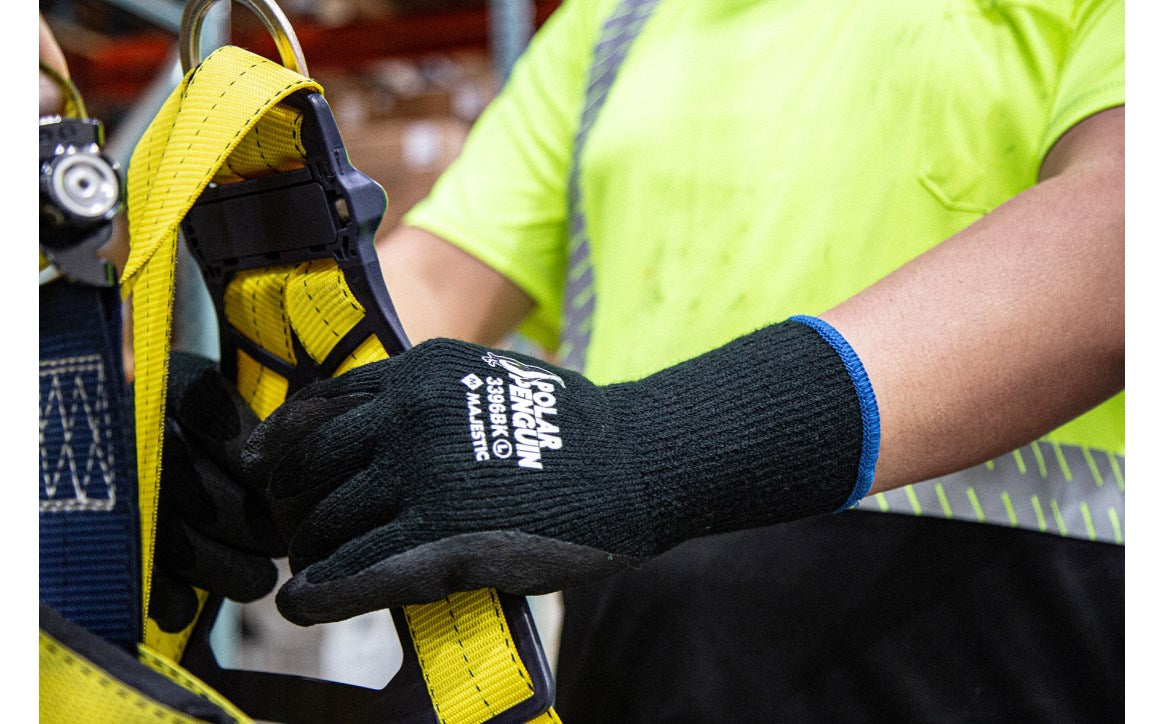 3396HOT Majestic Polar Penguin® Winter Lined Glove w Foam Latex Palm — 12 Pairs or 144 Pairs — FREE SHIPPING*