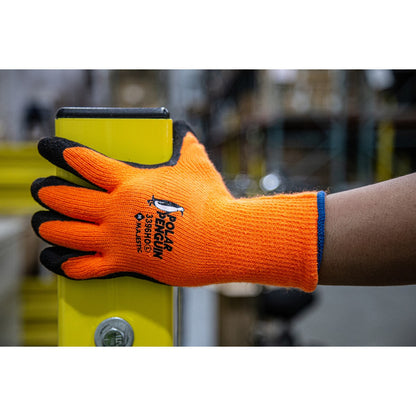 3396HOT Majestic Polar Penguin® Winter Lined Glove w Foam Latex Palm — 12 Pairs or 144 Pairs — FREE SHIPPING*