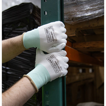 3433 Majestic Polyurethane Palm Coated Glove on Nylon Liner — 12 Pairs or 240 Pairs — FREE SHIPPING*