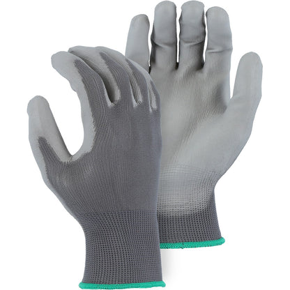 3434A Majestic Polyurethane Palm Coated on Knit Polyester Liner — 12 Pairs or 240 Pairs — FREE SHIPPING*
