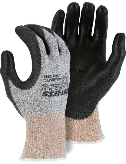 3437 Majestic Cut-Less Dyneema Glove with Polyurethane Palm, 13g, ANSI A3 — 12 Pairs or 120 Pairs — FREE SHIPPING*