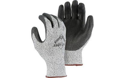 35-1305 Majestic Cut-Less® Knit Glove w Polyurethane Palm — 12 Pairs or 120 Pairs — FREE SHIPPING*