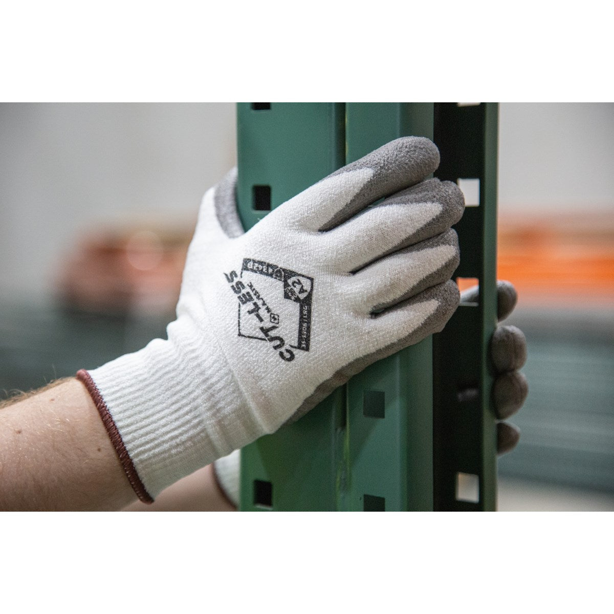 35-1306 Majestic Cut-Less® Knit Glove w Polyurethane Palm — 12 Pairs or 120 Pairs — FREE SHIPPING*