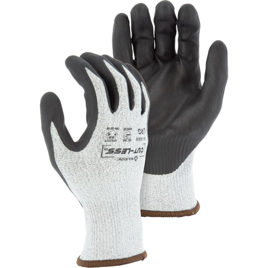 35-1565 Majestic Cut-Less Watchdog® Knit Glove w Foam Nitrile Palm — 12 Pairs or 120 Pairs — FREE SHIPPING*