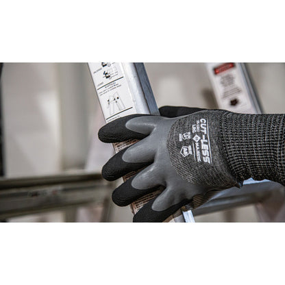 35-1587 Majestic Cut-Less® Winter Lined Glove w Korplex® Latex Palm, A5 — 12 Pairs or 120 Pairs — FREE SHIPPING*