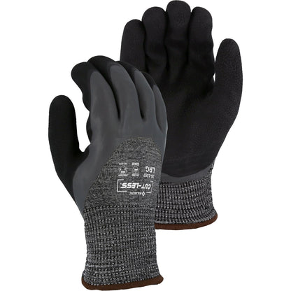 35-1587 Majestic Cut-Less® Winter Lined Glove w Korplex® Latex Palm, A5 — 12 Pairs or 120 Pairs — FREE SHIPPING*