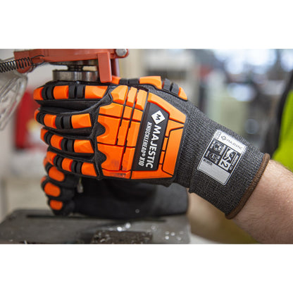 35-5465 Majestic X15 Cut & Impact Resistant w/ Premium Foam Nitrile Coating — 12 Pairs or 72 Pairs — FREE SHIPPING*