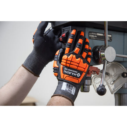 35-5465 Majestic X15 Cut & Impact Resistant w/ Premium Foam Nitrile Coating — 12 Pairs or 72 Pairs — FREE SHIPPING*