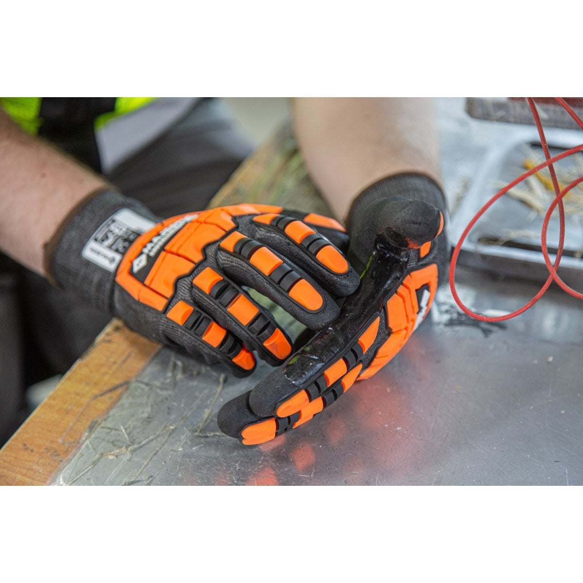 35-5465 Majestic X15 Cut & Impact Resistant w/ Premium Foam Nitrile Coating — 12 Pairs or 72 Pairs — FREE SHIPPING*