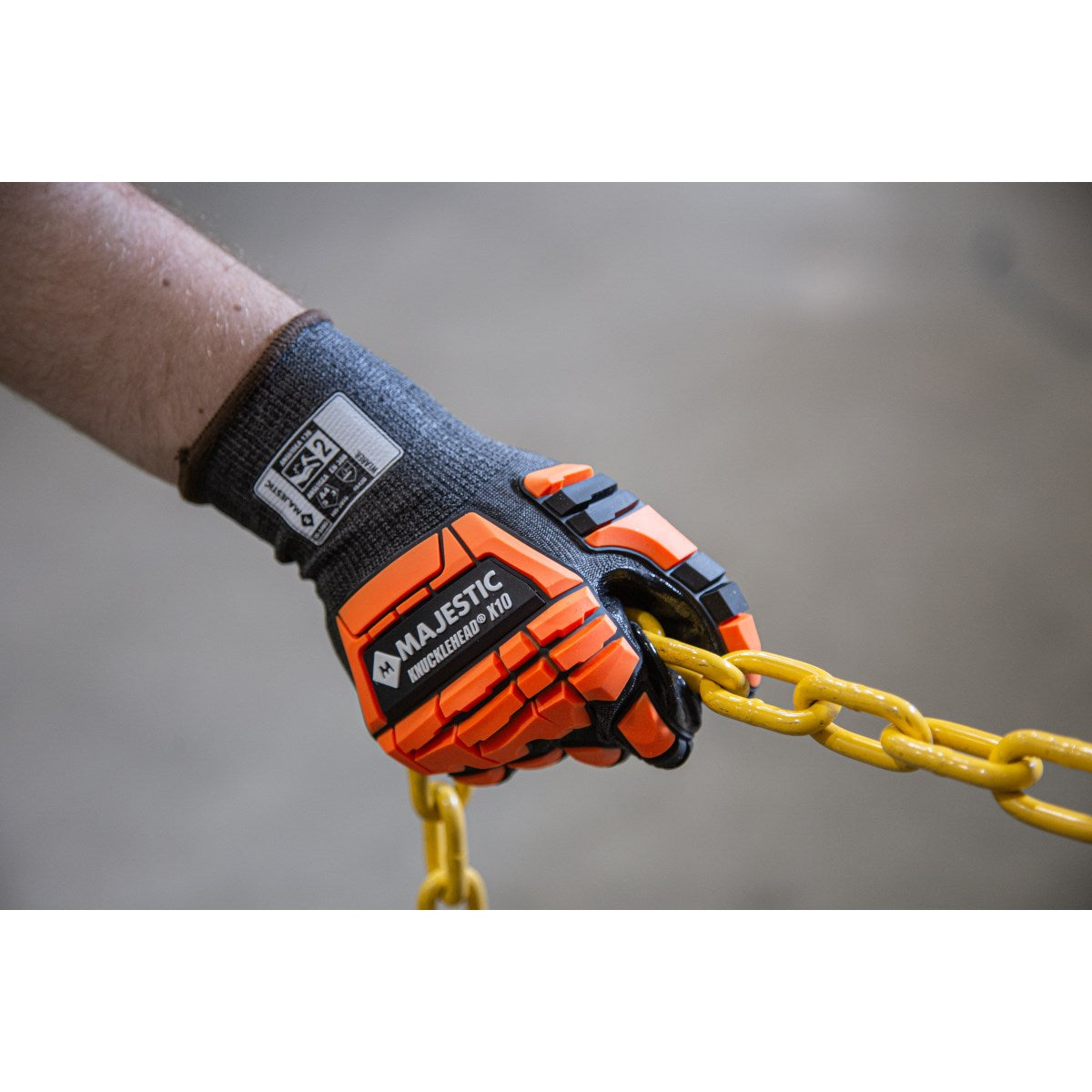 35-5465 Majestic X15 Cut & Impact Resistant w/ Premium Foam Nitrile Coating — 12 Pairs or 72 Pairs — FREE SHIPPING*