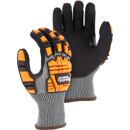 35-5575 Majestic X-15® Cut & Impact Resistant w Sandy Nitrile Coating — 12 Pairs or 120 Pairs — FREE SHIPPING*