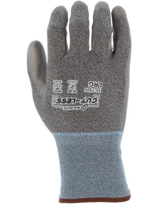 35-7505 Majestic Cut-Less Korplex Glove with Polyurethane Palm, 18g, ANSI A5 — 12 Pairs or 120 Pairs —  FREE SHIPPING*