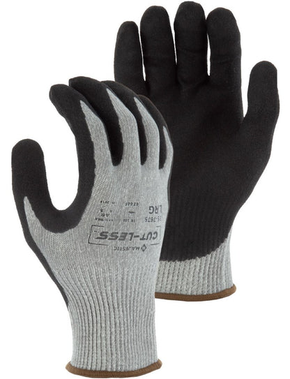 35-7675 Majestic Cut-Less Korplex Glove with Sandy Nitrile Palm, 13g, ANSI A9 — 12 Pairs or 120 Pairs —  FREE SHIPPING*