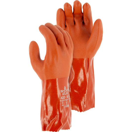 3702A Majestic Atlas® Double Dipped 12” PVC Glove — 12 Pairs or 72 Pairs — FREE SHIPPING*