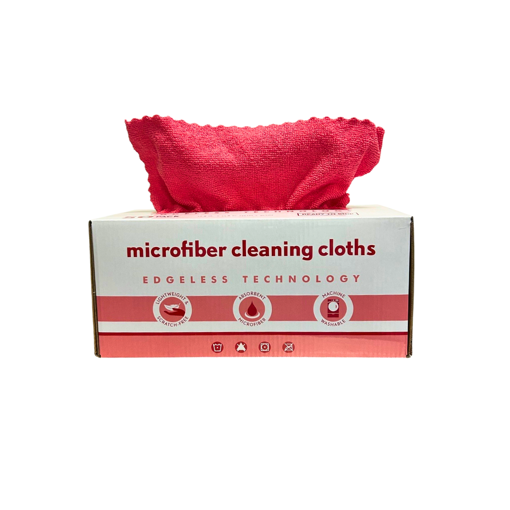 Better Brush 12" x 12" Disposable Microfiber Cloths, Box of 50, 6 boxes per case  —  FREE SHIPPING*