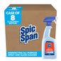 P&G Professional Spic and Span® Disinfecting All-Purpose Spray & Glass Cleaner, Ready To Use, 3-00, 32 oz Bottle w/SEAL - 8/cs