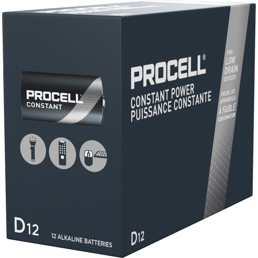 Procell D Alkaline Batteries: 12/bx or 6 bx/cs