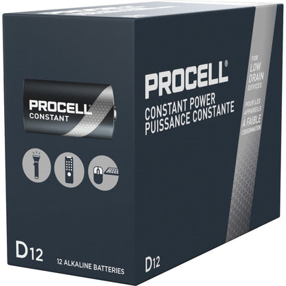 Procell D Alkaline Batteries: 12/bx or 6 bx/cs
