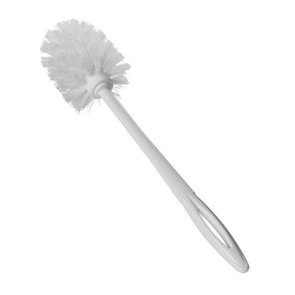 Rubbermaid Commercial Products 15" Toilet Bowl Brush, Plastic Handle, Polypropylene Fill, White - 1/ea