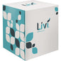 11516 Livi VPG Select 2-ply Facial Tissue, Cube Box, 90 shts/bx - 36bx/cs