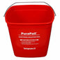 Utility PuraPail Bucket, Sanitizer Solution Pail, Red, 6 Quart - 1/ea
