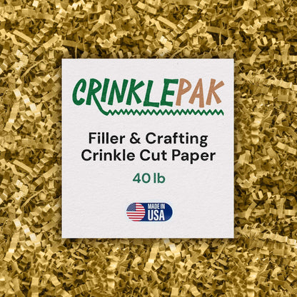 40 LB French Vanilla Crinkle Paper
