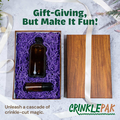 40lb Purple Crinkle Paper