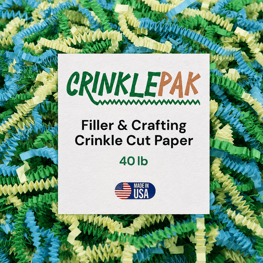 CrinklePak Crinkle Paper 40Lb Spring Mix