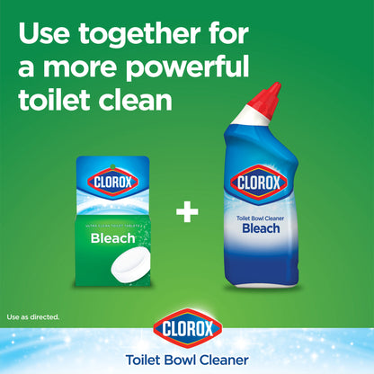 Clorox Automatic Toilet Bowl Cleaner, Ultra Clean Toilet Tank Tablets with Bleach, 3.5 oz Tablets - 12 per case — FREE SHIPPING*