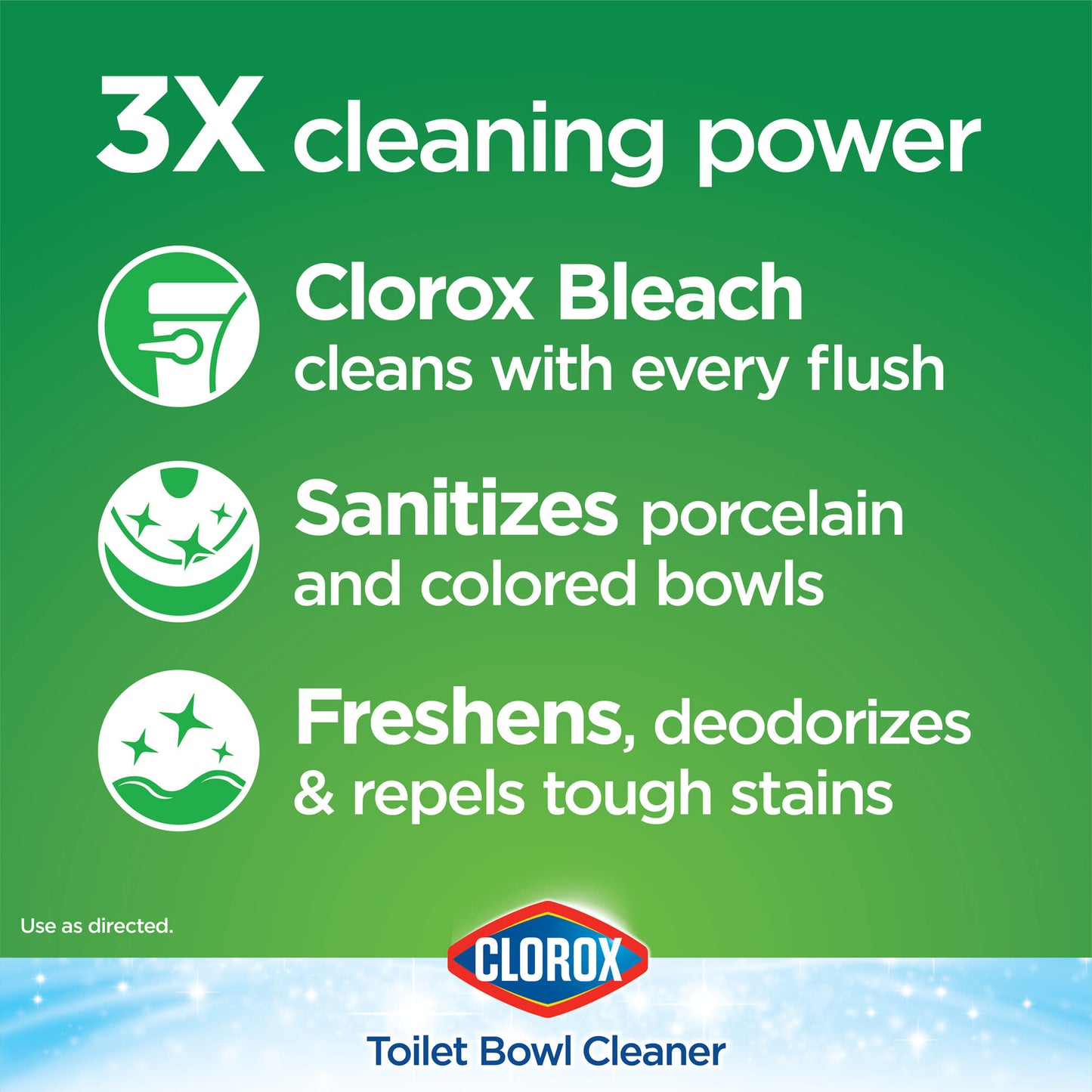 Clorox Automatic Toilet Bowl Cleaner, Ultra Clean Toilet Tank Tablets with Bleach, 3.5 oz Tablets - 12 per case — FREE SHIPPING*