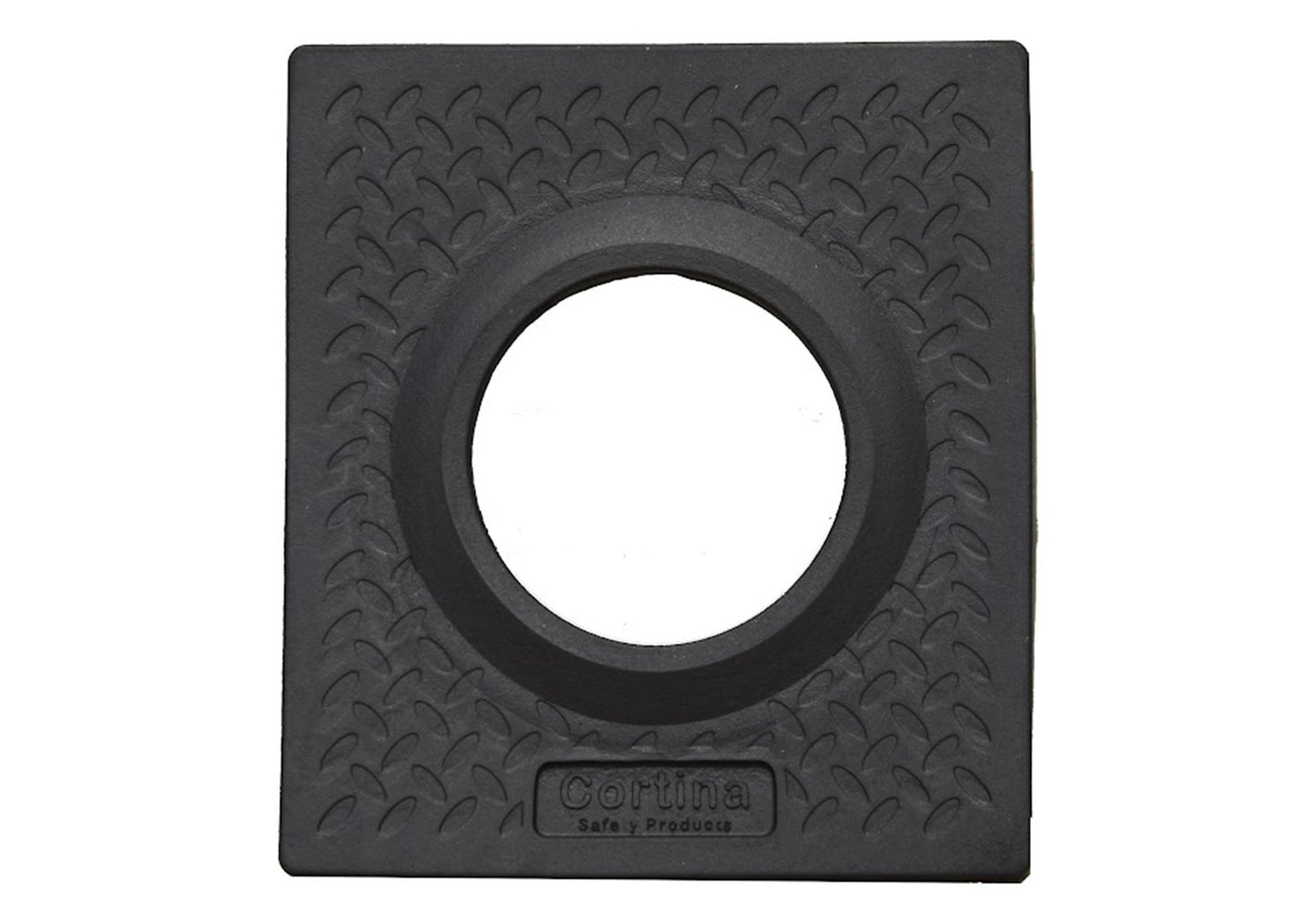 CORTINA Recycled Rubber CHANNELIZER Base, 10 lbs, Square