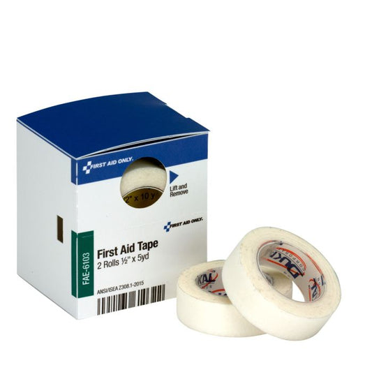 FAE-6103 SmartCompliance First Aid Kit Refill, First Aid Tape, 1/2" x 5 yd - 2 rl/bx