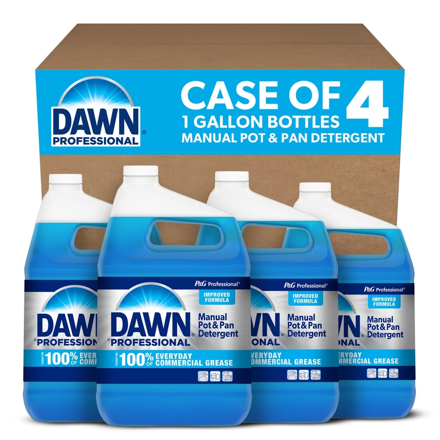 57445 P&G Professional Dawn® Professional Pot & Pan Cleaner, Original Scent, Gallon - 4/cs