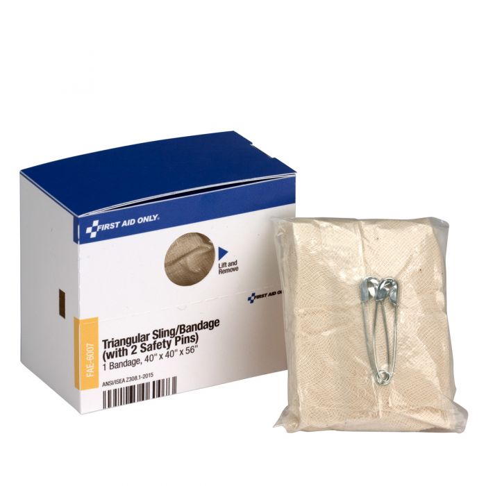FAE-6007 SmartCompliance First Aid Kit Refill,Triangular Bandage, 40" x 40" x 56" - 1/ea