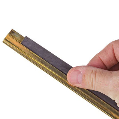 Unger Enterprises GoldenClip® Brass Window Squeegee, 18", Complete - 1/ea