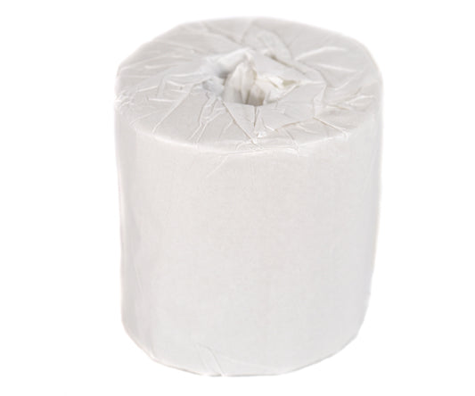 2-ply Embossed Universal Standard Roll Bath Tissue, 500 sheets per roll, Individually Wrapped — 96 rolls per case — FREE SHIPPING*