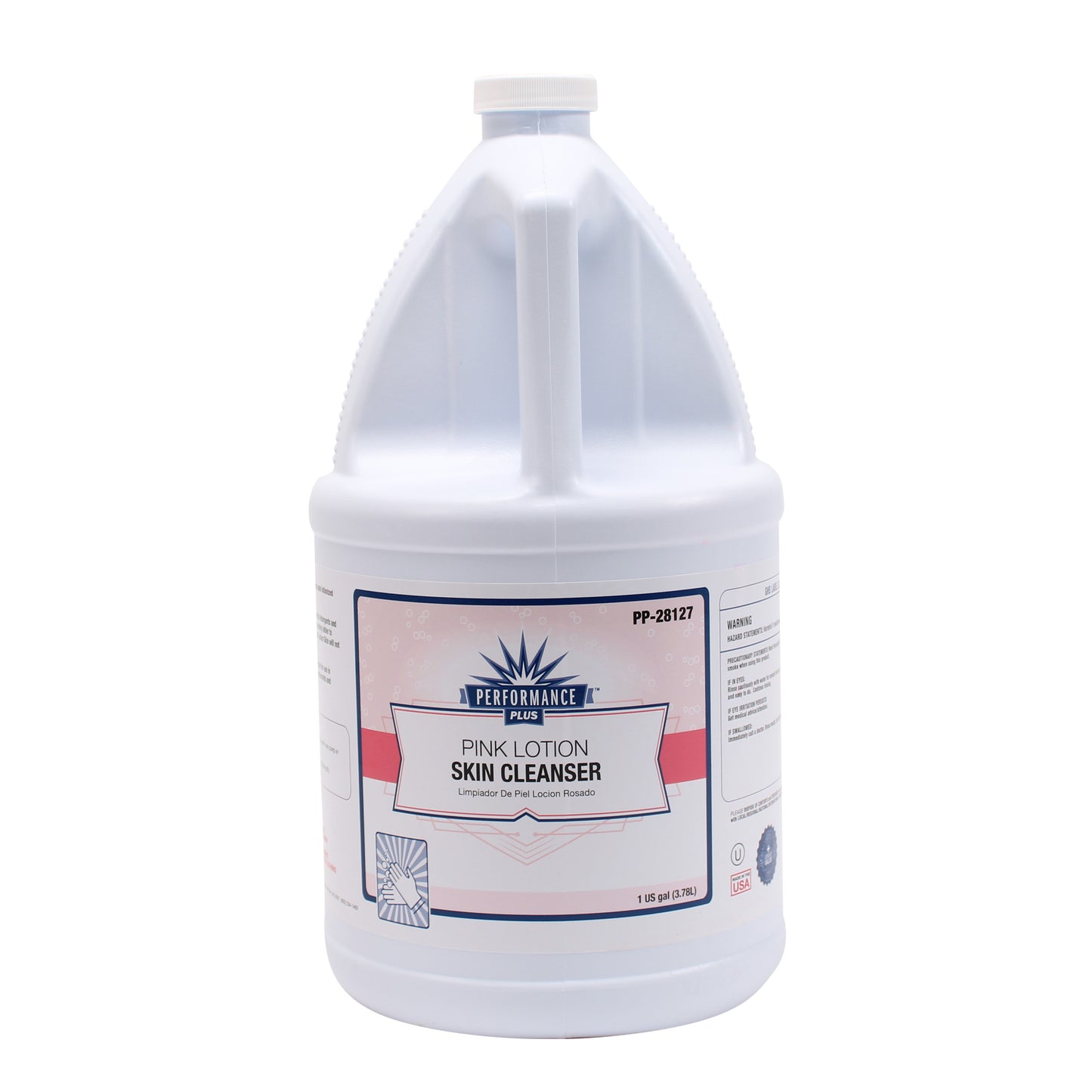 PP-28127 Performance Plus Pink Lotion Skin Cleanser, Gallon Jug - 4 per case