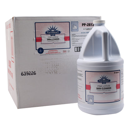 PP-28127 Performance Plus Pink Lotion Skin Cleanser, Gallon Jug - 4 per case