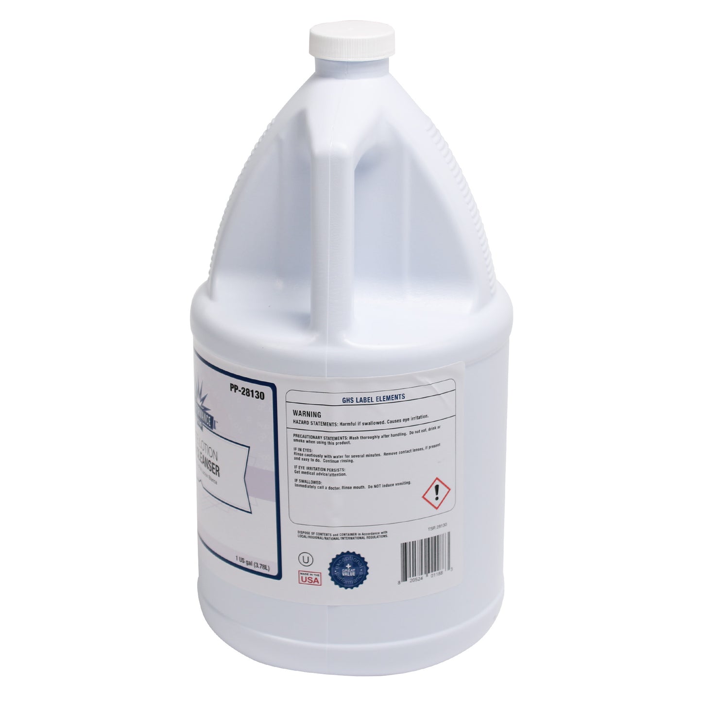 PP-28130 Performance Plus White Lotion Skin Cleanser Pearl Soap, Gallon Jug - 4 per case