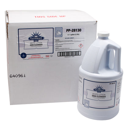 PP-28130 Performance Plus White Lotion Skin Cleanser Pearl Soap, Gallon Jug - 4 per case