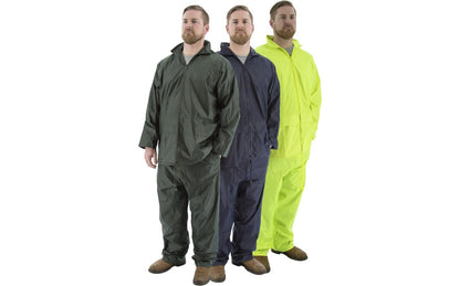 71-2000 Majestic 2-Piece Hooded Waterproof Rain Suit — 1 Each or 10 Each — FREE SHIPPING*