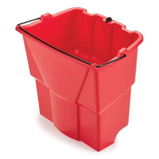 Rubbermaid Commercial Dirty Water Bucket for WaveBrake® 2.0 Mop Bucket, Red