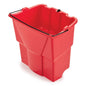 Rubbermaid Commercial Dirty Water Bucket for WaveBrake® 2.0 Mop Bucket, Red