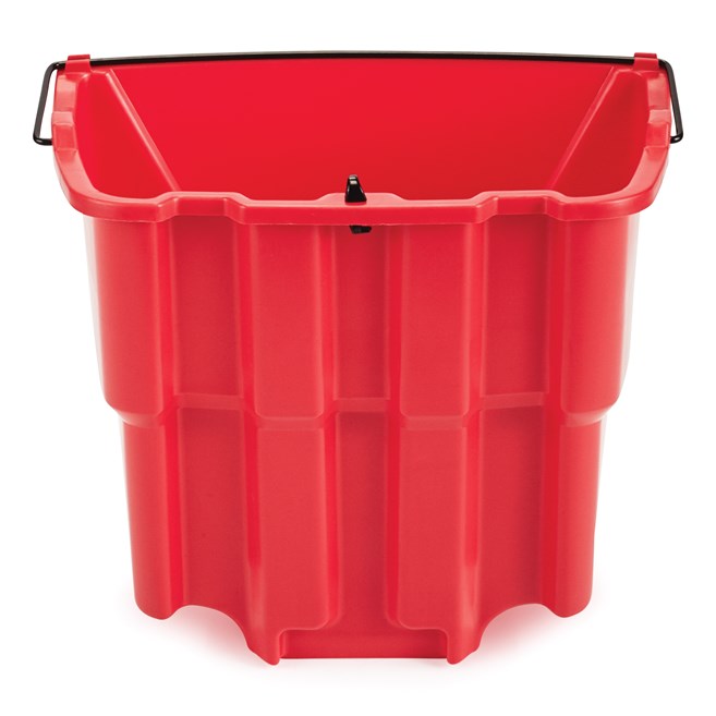 Rubbermaid Commercial Dirty Water Bucket for WaveBrake® 2.0 Mop Bucket, Red