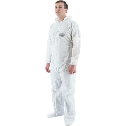 74-103 Majestic Micro-Porous Coverall w Hood, Boots, Wrist & Ankle — Case — FREE SHIPPING*