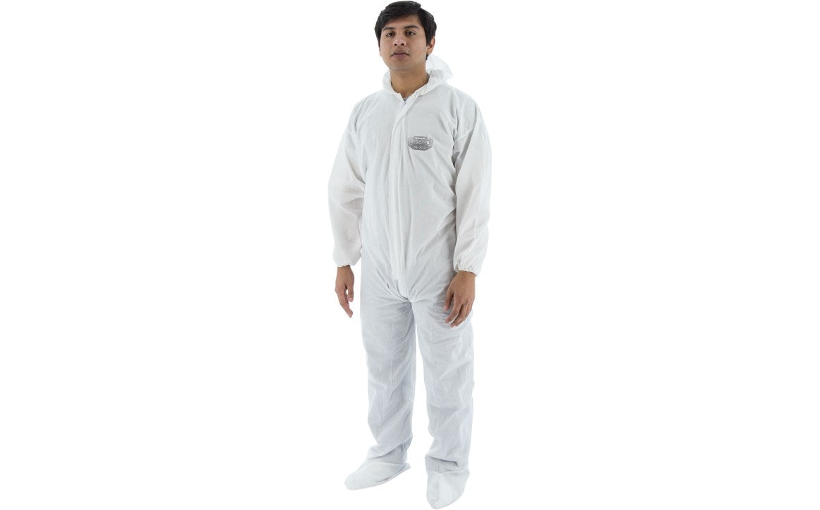 74-203 Majestic SMS Coverall with Hood, Boots, Wrist & Ankle — Case — FREE SHIPPING*