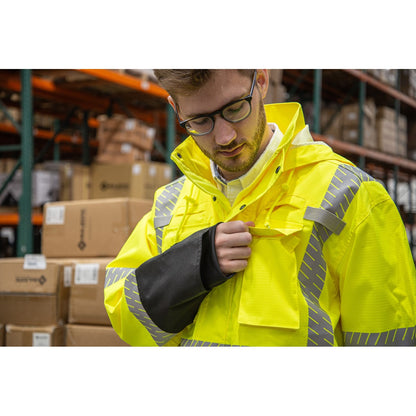 75-1309 Majestic High Visibility Waterproof Parka with Liner Options, ANSI 3, R — 1 Each or 10 Each — FREE SHIPPING*